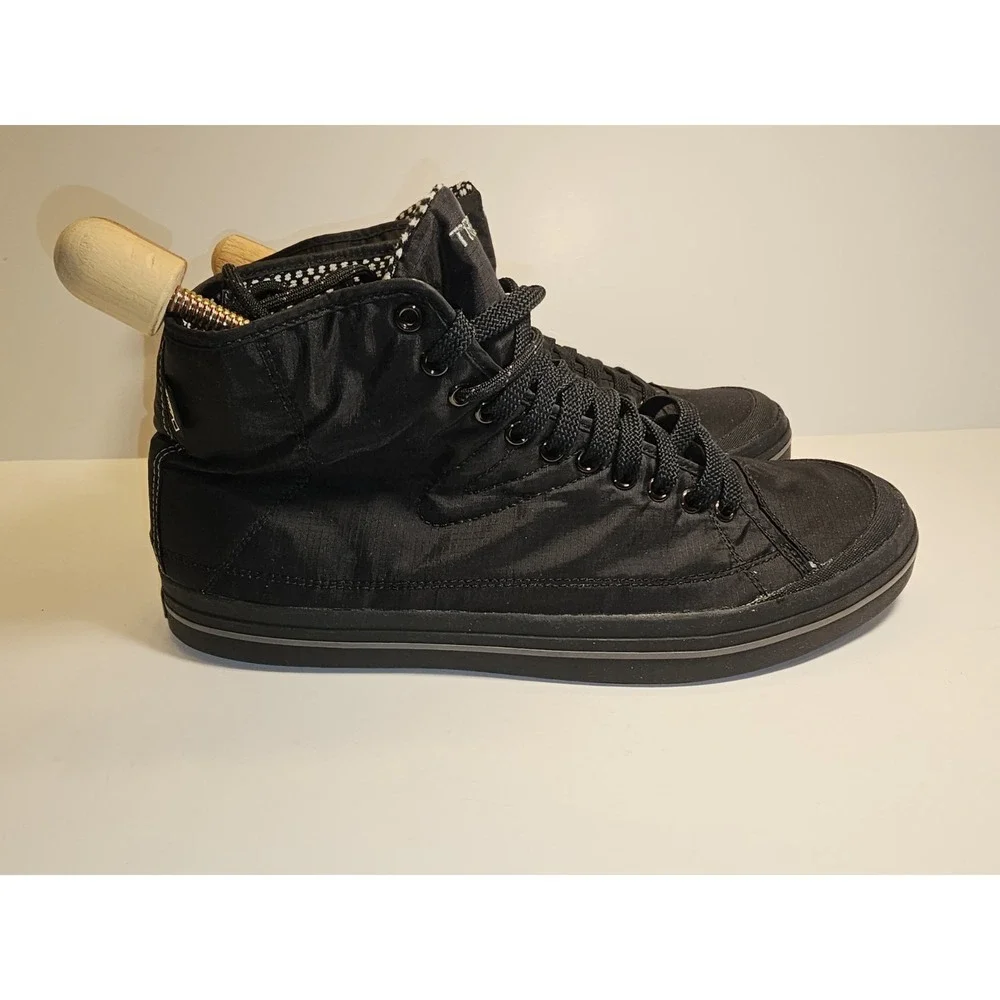 Trentorn Mens Bailey Waterproof High Top Sneakers Size 11 Black